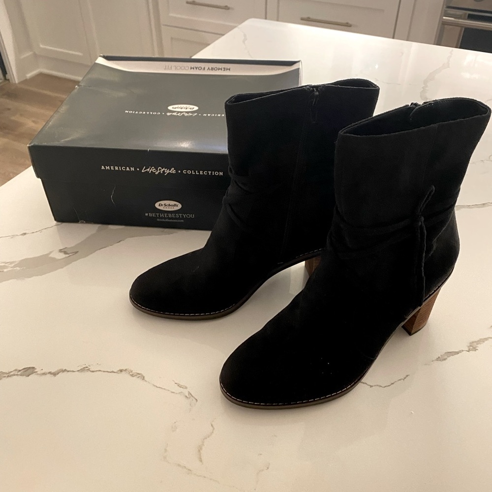Dr Scholl’s suede boots